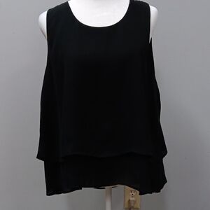 Elegant Black Sleeveless Top